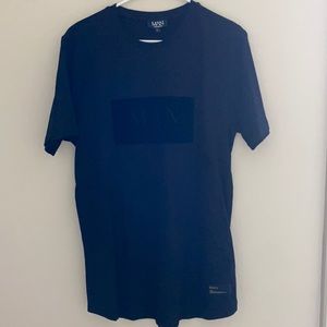 BNWT Boohoo man black shirt sleeve shirt